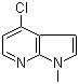structure of CAS# 74420-05-6, 4-Chloro-1-methyl-7-azaindole