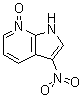 3-硝基-1H-吡咯并[2,3-b]吡啶 7-氧化物分子结构 (CAS 74420-07-8)