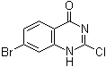 structure of CAS# 744229-27-4, 7-Bromo-2-chloro-4(1H)-quinazolinone