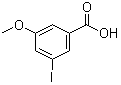 3-Iodo-5-methoxybenzoic acid molecular structure (CAS 74440-82-7)