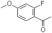 structure of CAS# 74457-86-6, 2'-Fluoro-4'-methoxyacetophenone