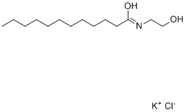 Potassium chloride  molecular structure (CAS 7447-40-7)