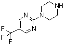 CAS # 745066-18-6, 2-(Piperazin-1-yl)-5-trifluoromethylpyrimidine