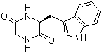 structure of CAS# 7451-73-2, Cyclo(glycyl-L-tryptophyl)