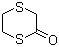 1,4-二噻烷-2-酮分子结构 (CAS 74637-14-2)