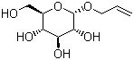 structure of CAS# 7464-56-4, 烯丙基-alpha-D-吡喃葡萄糖苷