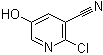 structure of CAS# 74650-75-2, 2-Chloro-5-hydroxynicotinonitrile