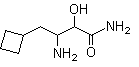 structure of CAS# 746598-16-3, 3-Amino-3-cyclobutylmethyl-2-hydroxypropionamide