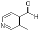structure of CAS# 74663-96-0, 3-甲基吡啶-4-甲醛