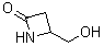 4-(Hydroxymethyl)-2-azetidinone molecular structure (CAS 74694-48-7)