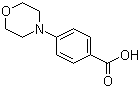 4-Morpholinobenzoic acid molecular structure (CAS 7470-38-4)