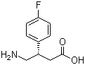 CAS 登录号：747371-90-0, (S)-4-氨基-3-(4-氟苯基)丁酸