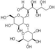 CAS # 74738-47-9, O-alpha-D-Glucopyranosyl-(1→2)-O-alpha-D-glucopyranosyl-(1→2)-D-glucose, Kojitriose