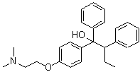 CAS # 748-97-0, (±)-1,2-Diphenyl-1-[4-[2-(dimethylamino)ethoxy]phenyl]butan-1-ol