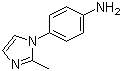 structure of CAS# 74852-81-6, 4-(2-Methyl-1H-imidazol-1-yl)phenylamine