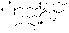 structure of CAS# 74863-84-6, Argatroban