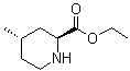 CAS # 74863-85-7, trans-(±)-4-Methyl-2-piperidinecarboxylic acid ethyl ester, trans-2-Ethoxycarbonyl-4-methylpiperidine
