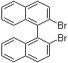 structure of CAS# 74866-28-7, 2,2'-Dibromo-1,1'-binaphthyl