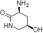 CAS 登录号：748741-06-2, (3S,5R)-3-氨基-5-羟基-2-哌啶酮