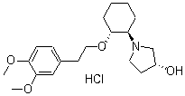 structure of CAS# 748810-28-8, Vernakalant hydrochloride