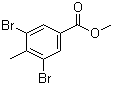 structure of CAS# 74896-66-5, 3,5-二溴-4-甲基苯甲酸甲酯