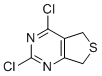 structure of CAS# 74901-71-6, 2,4-Dichloro-5,7-dihydrothieno[3,4-D]pyrimidine