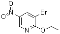 CAS # 74919-31-6, 3-Bromo-2-ethoxy-5-nitropyridine