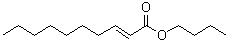 2-Decenoic acid butyl ester molecular structure (CAS 7492-45-7)
