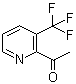 structure of CAS# 749257-78-1, 2-Acetyl-3-trifluoromethylpyridine