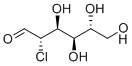 2-Deoxy-2-chloro-D-mannose molecular structure (CAS 74950-97-3)