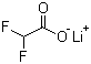 structure of CAS# 74956-94-8, Lithium difluoroacetate