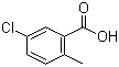 5-Chloro-2-methylbenzoic acid molecular structure (CAS 7499-06-1)