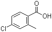 structure of CAS# 7499-07-2, 4-氯-2-甲基苯甲酸