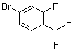 structure of CAS# 749932-17-0, 1-Bromo-3-fluoro-4-difluoromethylbenzene
