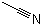 Acetonitrile molecular structure (CAS 75-05-8)