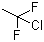 structure of CAS# 75-68-3, 1-Chloro-1,1-difluoroethane
