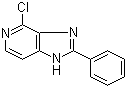 4-Chloro-2-phenyl-1H-imidazo[4,5-c]pyridine molecular structure (CAS 75007-96-4)