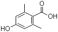 structure of CAS# 75056-97-2, 4-Hydroxy-2,6-dimethylbenzoic acid
