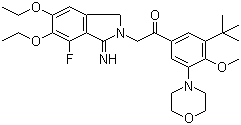 structure of CAS# 751475-53-3, Atopaxar