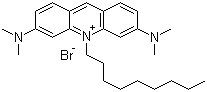 structure of CAS# 75168-11-5, Acridine Orange 10-nonyl bromide