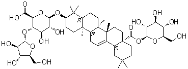 CAS 登录号：7518-22-1, 齐墩果酸苷 E