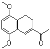 CAS # 75251-98-8, 2-Acetyl-5,8-dimethoxy-3,4-dihydronaphthalene, 2-Acetyl-3,4-dihydro-5,8-dimethoxynaphthalene