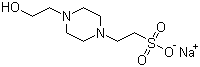 structure of CAS# 75277-39-3, HEPES sodium salt