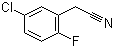 5-Chloro-2-fluorophenylacetonitrile molecular structure (CAS 75279-54-8)