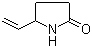 structure of CAS# 7529-16-0, 5-Vinylpyrrolidone