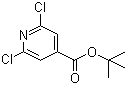 structure of CAS# 75308-46-2, tert-Butyl 2,6-dichloroisonicotinate