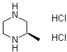 structure of CAS# 75336-89-9, (R)-2-Methylpiperazine dihydrochloride