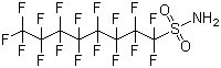 structure of CAS# 754-91-6, Perfluorooctanesulfonamide
