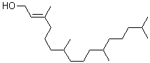 3,7,11,15-Tetramethyl-2-hexadecene-1-ol molecular structure (CAS 7541-49-3)