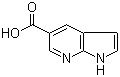 structure of CAS# 754214-42-1, 1H-Pyrrolo[2,3-b]pyridine-5-carboxylic acid